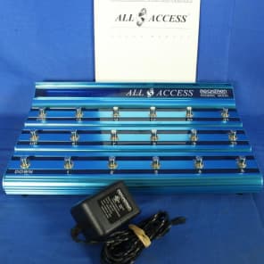 Rocktron All Access Touring Model MIDI Footswitch Effect Effects Controller Blue image 1