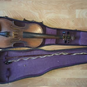 Unbranded Made in Germany Violin with Bow and case image 1