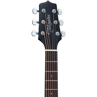 Takamine G Series GN30CE NEX Cutaway Acoustic-Electric Guitar Gloss Black image 5