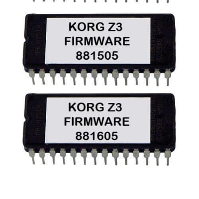 Korg Z3 Firmware Os Eprom Guitar Synthesizer Z-3 Rom image 1