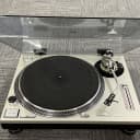 Technics SL-1200MK2 Turntable 2001 - Silver with original dust cover and custom box.