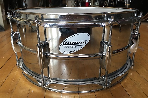 Ludwig accent deals snare drum