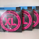 3 Unopened New Sets D'Addario EXL170-5SL 5-String Nickel Wound Bass Guitar Strings Light 45-130 Super Long Scale