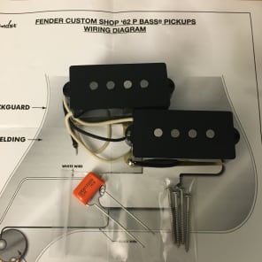 Custom shop 62 p bass hot sale pickup