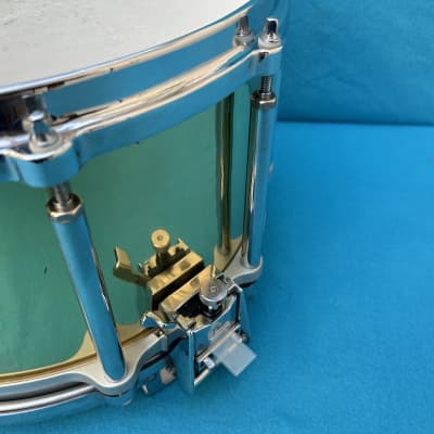 Free Floating Brass Snare Drum 14" x 8" - Pearl B-9114ED image 20