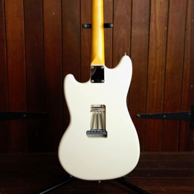 Fender Japan Char Mustang Olympic White Electric Guitar Pre-Owned image 10