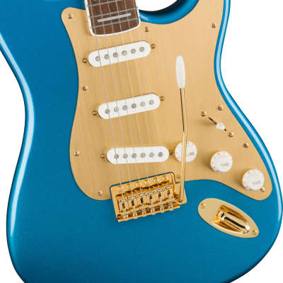 Fender Squier 40th Anniversary Stratocaster - Lake Placid Blue image 6