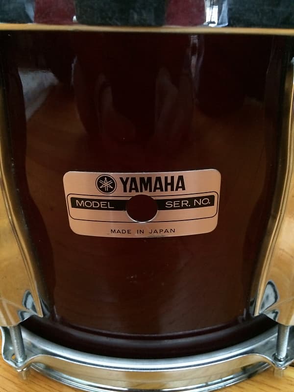 Yamaha Recording Custom 8 x 10 Tom - TT910RC 1980's Wine Red