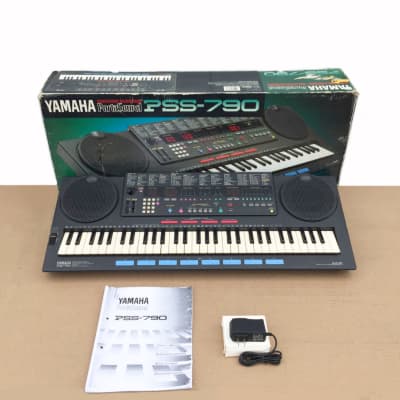 Yamaha PSS-790 Vintage Vector Synthesizer Keyboard | Clean in Open Box