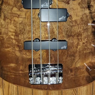Yamaha TRBX174 4-String Electric Bass w/ Aguilar DCB Upgraded Pickups image 3