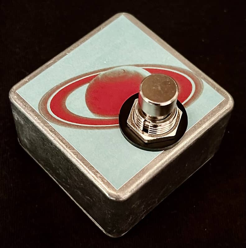 Saturnworks Normally Open Micro Soft Touch Clickless Tap Momentary / Control Switch Pedal for use with EHX, MXR, Strymon, Line 6 & More - Handcrafted in California image 1