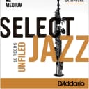 D'Addario Woodwinds Select Jazz Unfiled Soprano Saxophone Reeds
