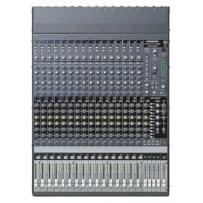 Mackie Onyx 1640 16-Channel Analog Mixer | Reverb