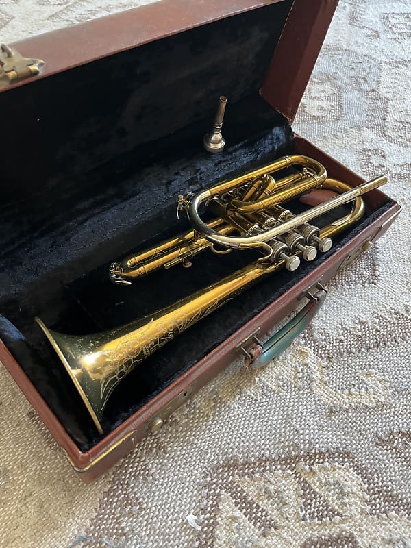 Selmer (Conn) Signet Bb cornet SN 13047 (.460 bore) image 1