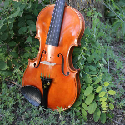 Vintage Joseph Guarnerius Copy 4/4 Violin w/ Carved Head Scroll