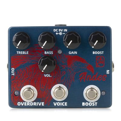 Caline DCP-11 Andes Boost & Overdrive Pedal Dual Effect Pedal for sale