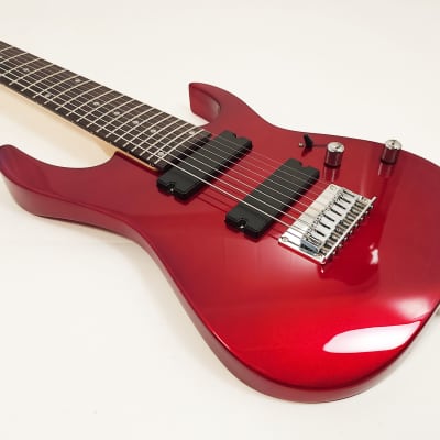 Hadean  ELS 8 MWR Red 8 String Electric Guitar image 5