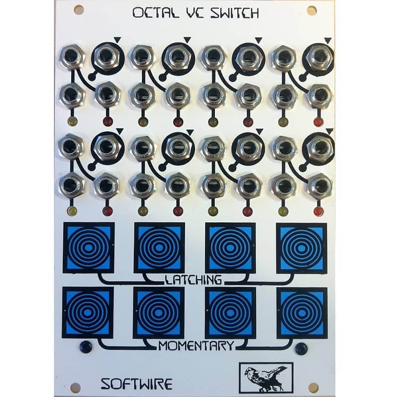 Softwire Synthesis ∎ Octal Voltage Controlled Switch ∎ Touch Capacitive ∎ 4 Latching & 4 Momentary ∎ image 1