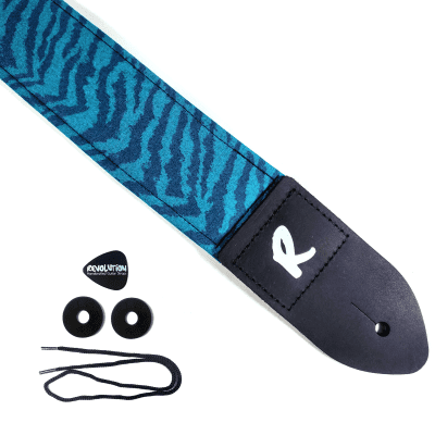 Guitar Strap Get Em Get Em Wear USA Zebra 2000 s ZEBRA Reverb