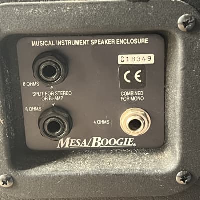 Mesa Boogie Open-Back 90-Watt 2x10" Guitar Speaker Cabinet 2022 image 6