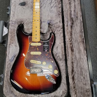 New, open box, Fender American Professional II Stratocaster 2024 3 Color Sunburst, Free Shipping! image 3