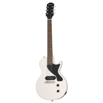 Epiphone Billie Joe Armstrong Signature Les Paul Junior Guitar - Classic White with Case image 3