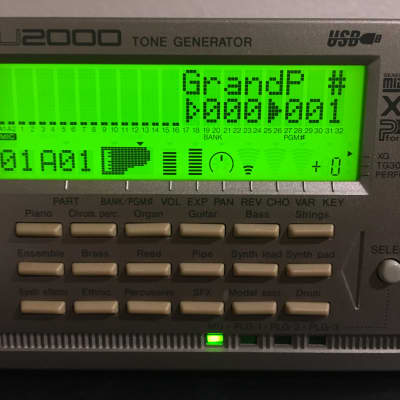 Yamaha MU2000 Tone Generator | Reverb