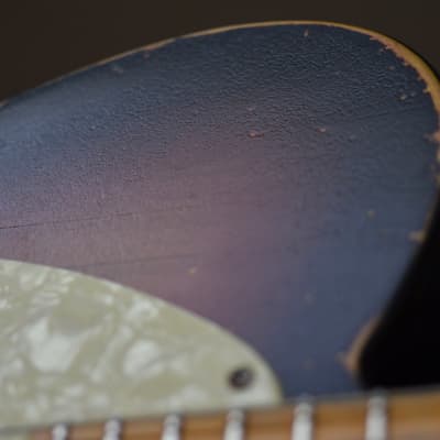 American Highway One Fender Telecaster Relic Nitro Custom Sunburst image 14
