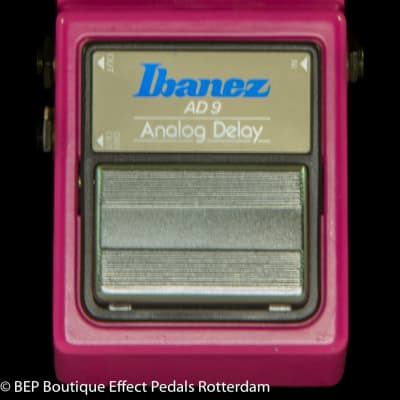 Ibanez AD-9 Analog Delay 1983 Japan s/n 363318 , MN3205 chip and JRC4558D op amp image 4