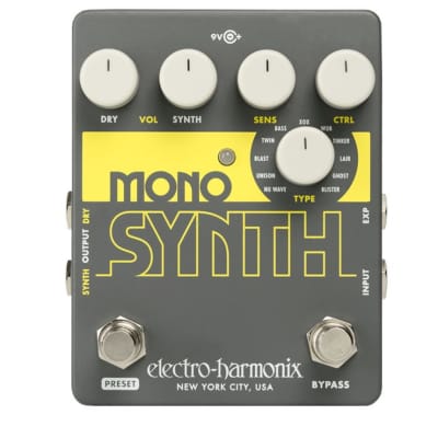 Electro Harmonix Mono Synth Guitar Mono Synth Pedal image 1