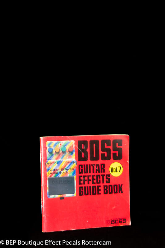 Boss Guitar Effects Guide Book Vol. 7 1991 Reverb Australia