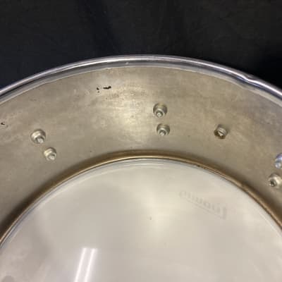 Frankie Banali's Quiet Riot, Ludwig 14x6.5" Timbale 1969 - Chrome over Aluminum image 17