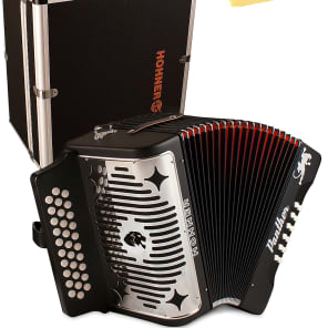 HOHNER AMICA Ⅲ 96 Used Hohner Amica III 96 Accordion w/Case | Reverb