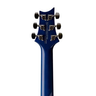 PRS SE Standard 24 Electric Guitar w/Bag, Translucent Blue image 7