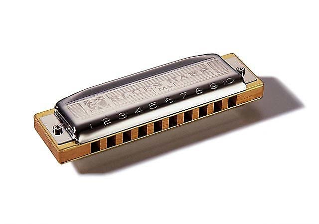 Hohner Blues Harp MS Harmonica- Key of B image 1