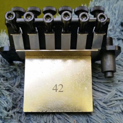 Original Black Floyd Rose EVH tremolo complete system brass | Reverb