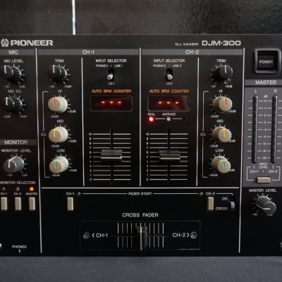 Pioneer DJM-300 Two Channel Performance DJ Mixer w/ 3-Band EQ