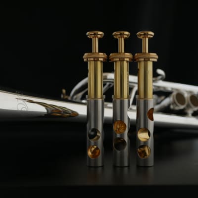 The Wonderful XO 1624 Professional C Trumpet with Gold Trim! image 1