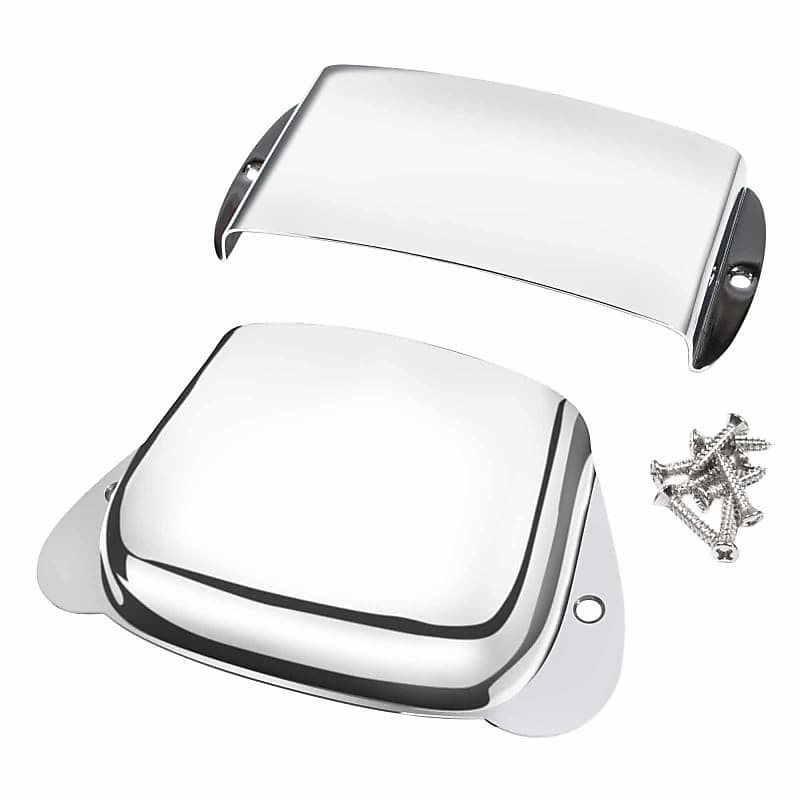 FENDER - Pure Vintage Precision Bass Ashtray Cover Set  Steel/Chrome - 0992087000 image 1