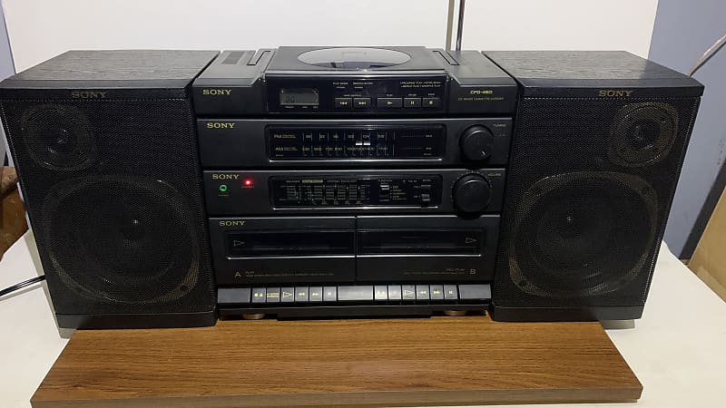 Sony CFD-460 CD, Cassette, Radio, Recorder, EQ -Detachable | Reverb