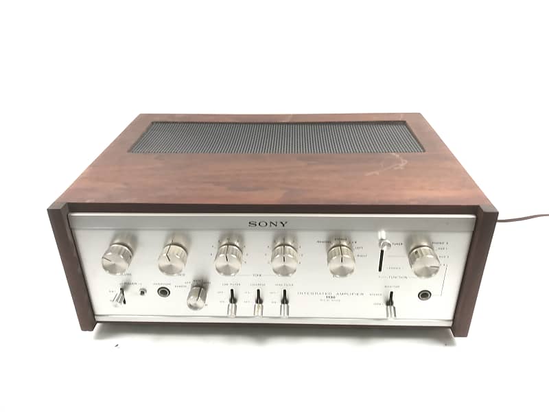 Sony TA-1130 Stereo Integrated Amplifier Vintage 70's | Reverb