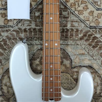 Charvel Pro-Mod San Dimas PJ IV Bass in Platinum Pearl w/ Free Pro Setup #4269 image 3