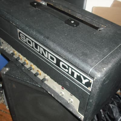 Sound City 200+ 70s vintage valve bass amplifier guitar amp kt88 SC200+ tube image 3