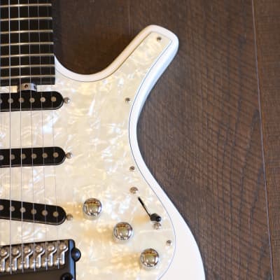 Clean! Parker Guitars USA NiteFly Offset Electric Guitar White + Hard Case Bild 7