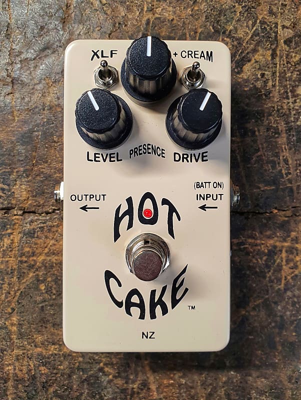 ギター crowther audio hot cake CROWTHER AUDIO HOT CAKE Overdrive V2 knob Distortion Guitar