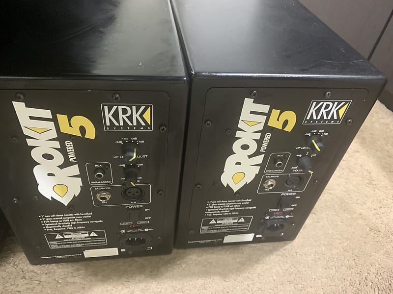 KRK - ROKIT RP5, 5 Powered Near-Field Studio Monitor LN129936