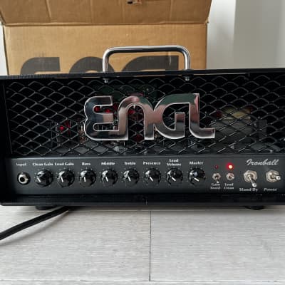 Engl Fireball 25 Type E633 2-Channel 25-Watt Guitar Amp Head Black w/ Footswitch for sale
