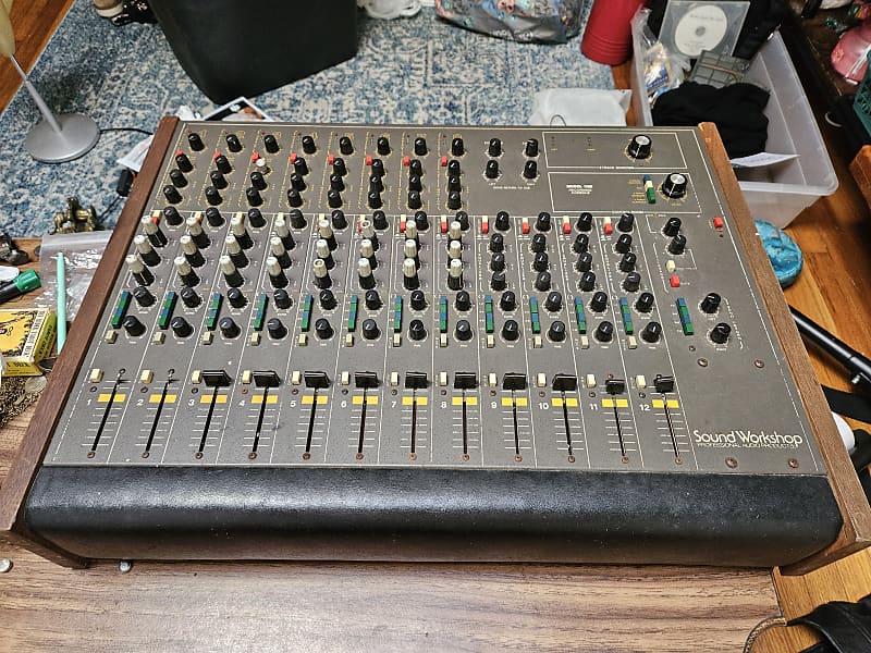 RARE Sound 1280 B Vintage Pro Mixing Board Reverb