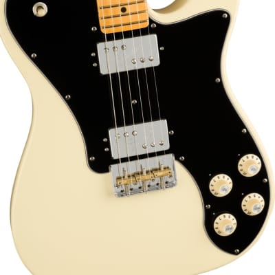 Fender American Professional II Telecaster Deluxe. Maple Fingerboard, Olympic White image 2