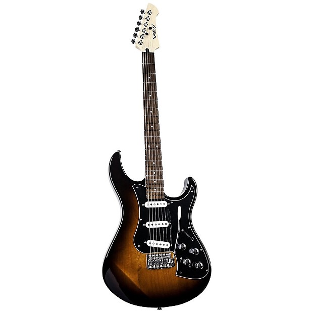 Line 6 Variax Standard Modeling Electric Guitar Sunburst w/ Rosewood Fretboard image 1